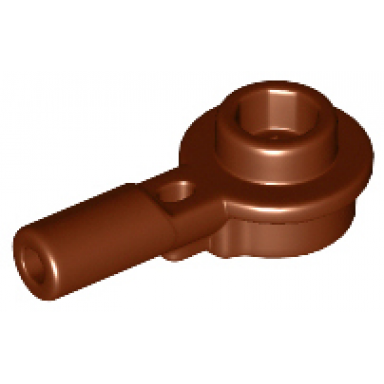 reddish brown bar 1l with 1 x 1 round plate with hollow stud