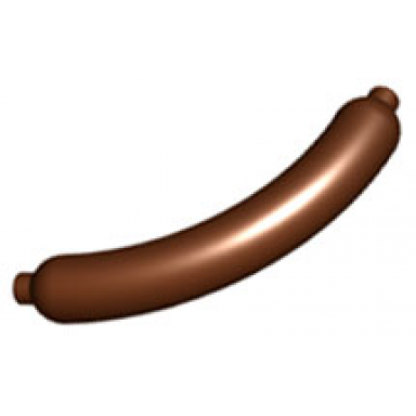 reddish brown hot dog sausage