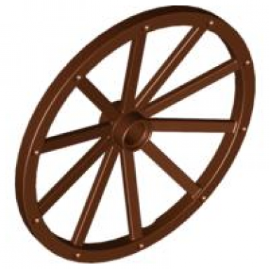 reddish brown wheel wagon 56mm