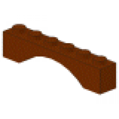 reddish brown arch 1 x 6