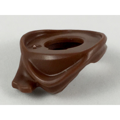 reddish brown minifigure scarf short wrapped