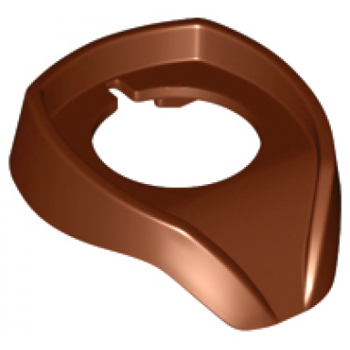 reddish brown large figure neck