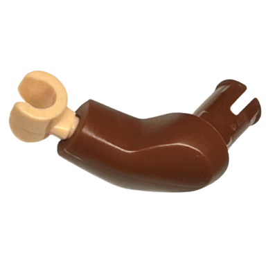 arm large with pin left with light nougat hand