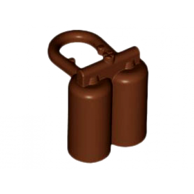 reddish brown minifigure air tanks