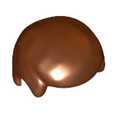 reddish brown minifigure hair male smooth