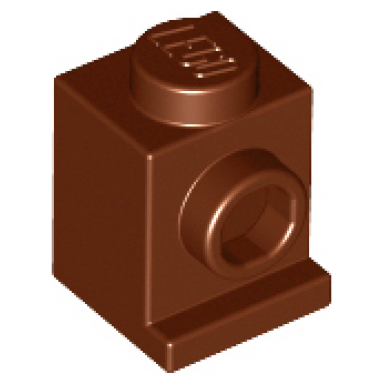 reddish brown brick modified 1 x 1 with headlight