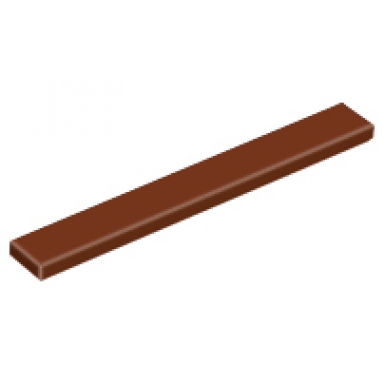 reddish brown tile 1 x 8