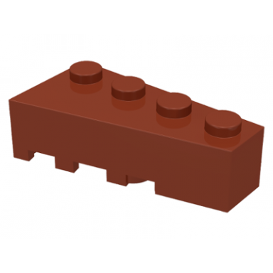 reddish brown wedge 4 x 2 right