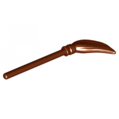 reddish brown minifigure utensil broom