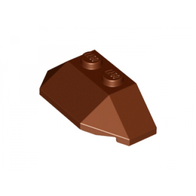 reddish brown wedge 2 x 4 triple