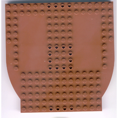 reddish brown boat deck brick 16 x 16 x 1 stern