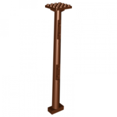 reddish brown boat mast 4 x 4 x 22