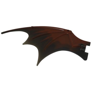 dragon wing 19 x 11 with marbled black trailing edge pattern