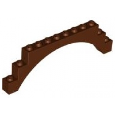 reddish brown arch 1 x 12 x 3