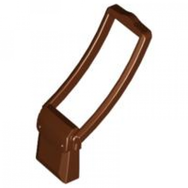 reddish brown minifigure utensil bag messenger pouch