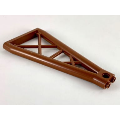 reddish brown support 1 x 6 x 10 girder triangular