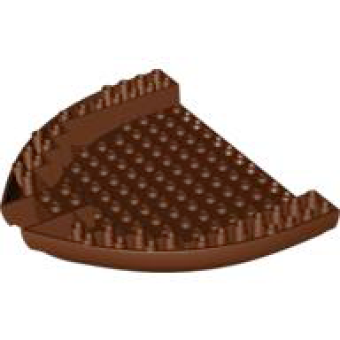 reddish brown boat hull brick 16 x 13 x 2