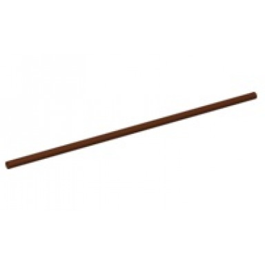 reddish brown hose rigid 3mm d 16l 12.8cm