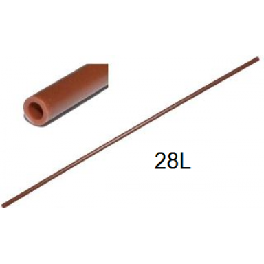 reddish brown hose rigid 3mm d 28l 22.4cm