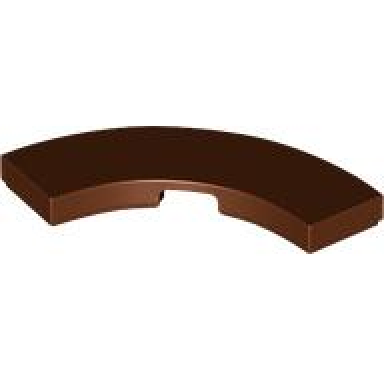 reddish brown tile round corner 3 x 3 macaroni