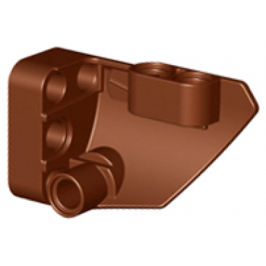 reddish brown technic panel fairing 1 small smooth short side a