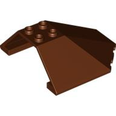reddish brown windscreen 6 x 6 x 2 canopy