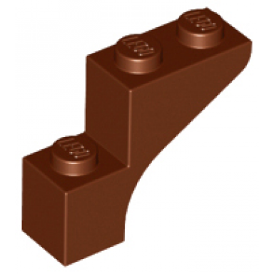reddish brown arch 1 x 3 x 2