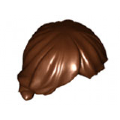reddish brown minifigure hair tousled and layered