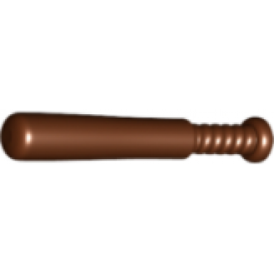 reddish brown minifigure utensil baseball bat 4l