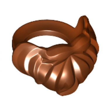 reddish brown minifigure beard medium short