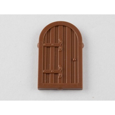 reddish brown shutter for window 1 x 2 x 2 2 3 with rounded top