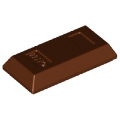 reddish brown minifigure utensil ingot bar