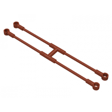 reddish brown minifigure utensil stretcher holder flexible