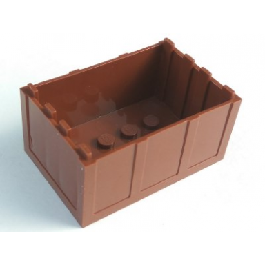 reddish brown container trunk bottom 4 x 6 x 2 1 3
