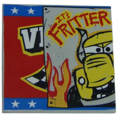 tile 6 x 6 with bottom tubes with bus half and its fritter pattern