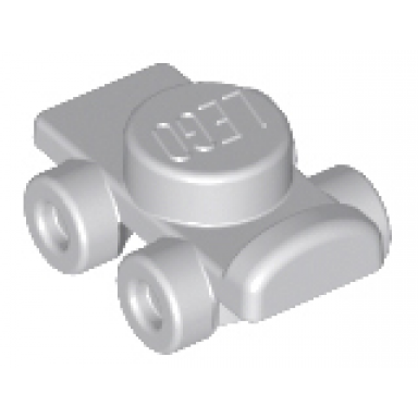 light bluish gray minifigure footgear roller skate