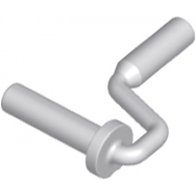 light bluish gray minifigure utensil paint roller brush handle