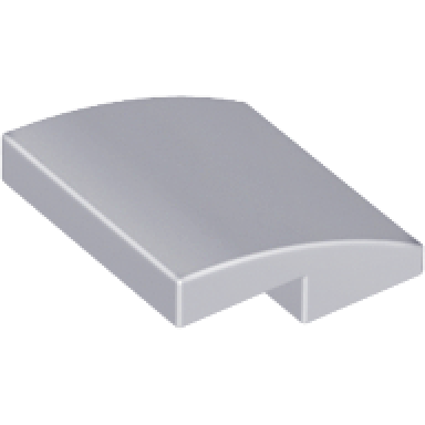 light bluish gray slope curved 2 x 2 x 2 3
