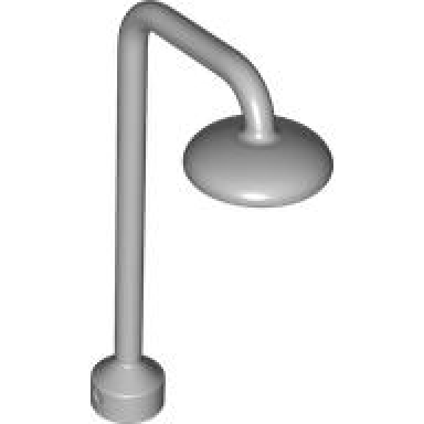 light bluish gray duplo furniture shower head on stand with 1 x 1 base