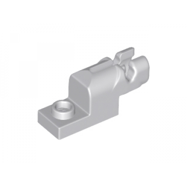 light bluish gray projectile launcher 1 x 2 mini blaster shooter