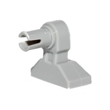 light bluish gray leg mechanical droid with technic pin - short with round pin hole
