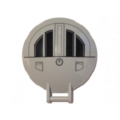 dish 6 x 6 inverted with bar handle with sw tie striker hatch pattern