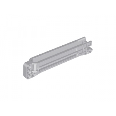 light bluish gray technic gear rack 1 x 14 x 2 housing