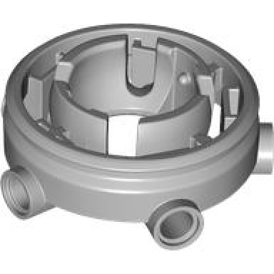 technic turntable swashplate 5 x 5 top with 5 pin holes