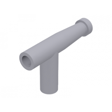 light bluish gray minifigure utensil hose nozzle simple