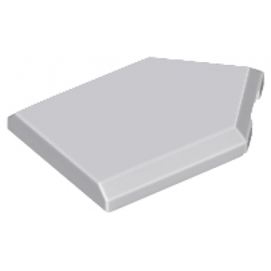 light bluish gray tile modified 2 x 3 pentagonal