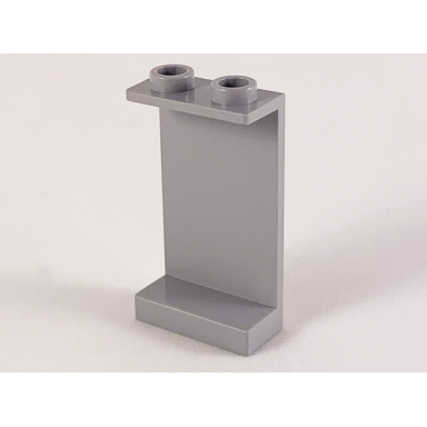 light bluish gray panel 1 x 2 x 3 - hollow studs