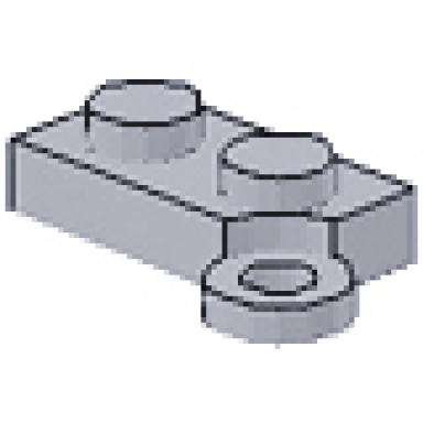 light bluish gray hinge plate 1 x 4 swivel base