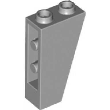 light bluish gray slope inverted 75 2 x 1 x 3
