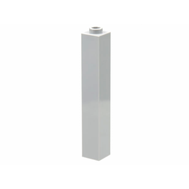 light bluish gray brick 1 x 1 x 5 - hollow stud